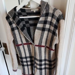 Elisabetta Collection hooded Cardigan